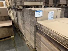 (10) Pallets of cardboard cartons