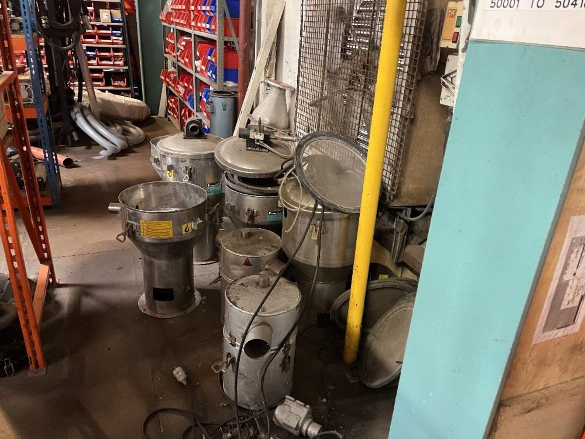 Contents of mezzanine floor containing large range of machine spare parts and consumables - Image 46 of 47