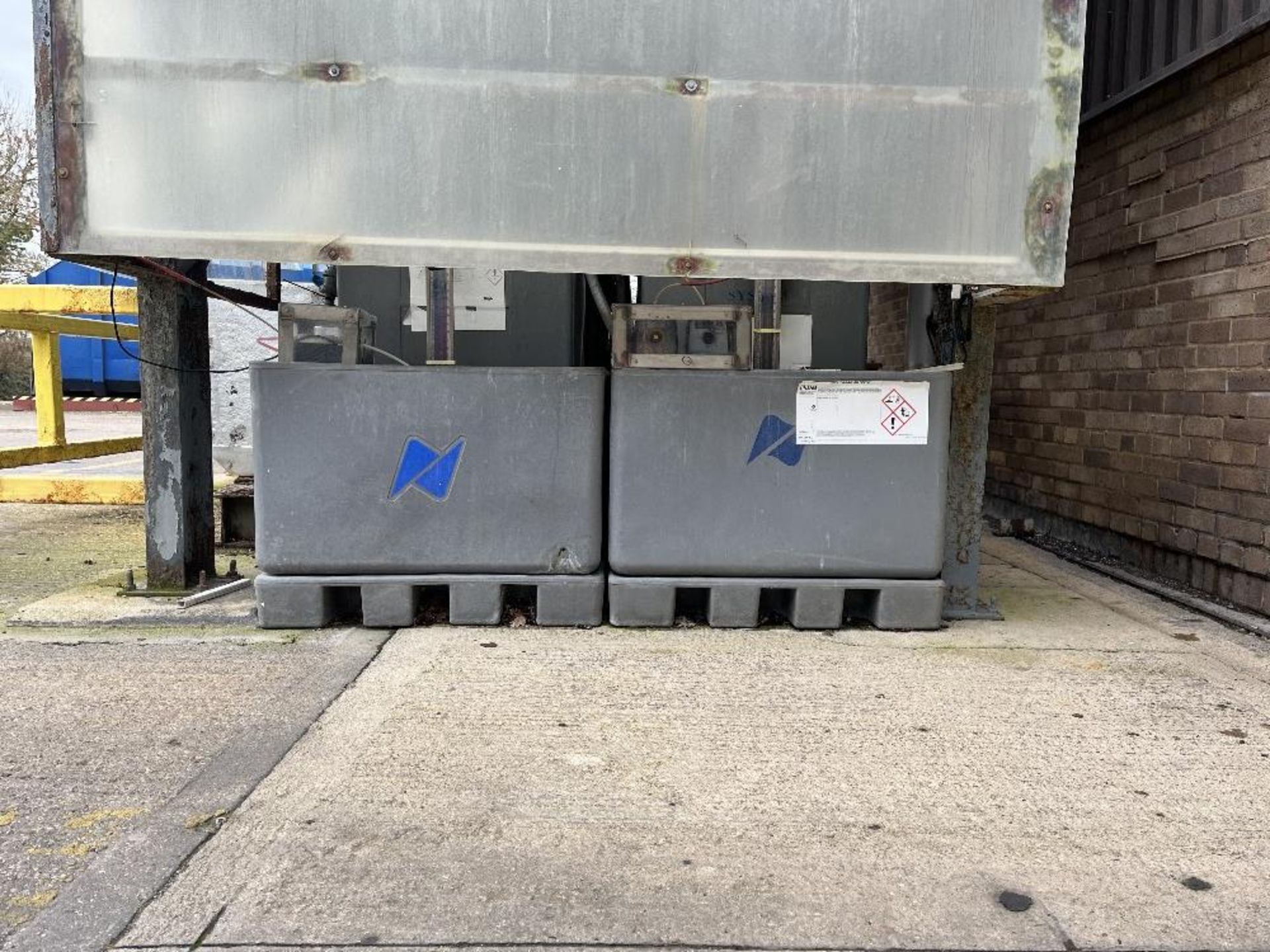 Marley cooling tower with inverter panel and associated pipework and pumps - Image 10 of 10