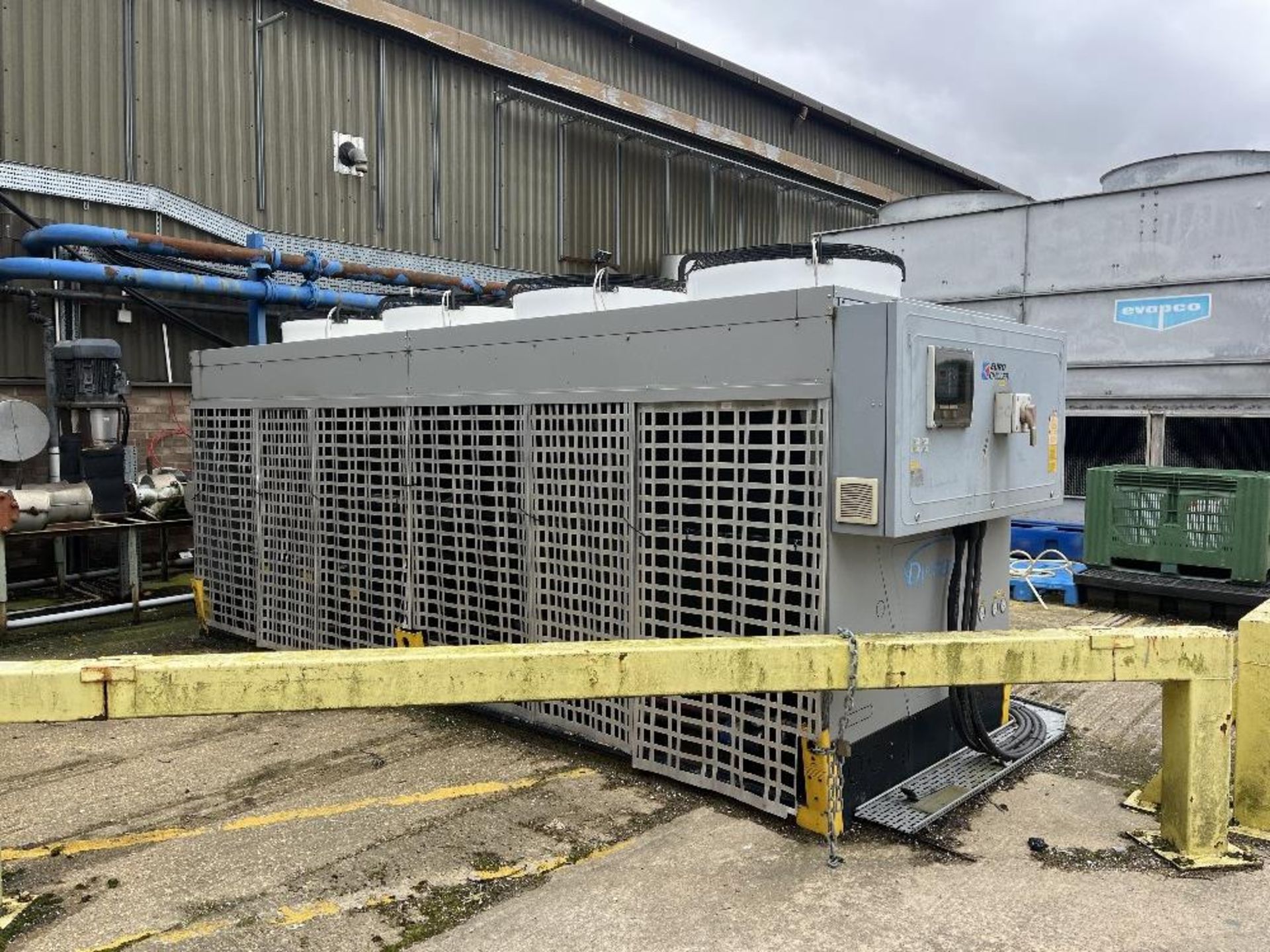 EURO CHILLER International cooling 4 fan chiller unit