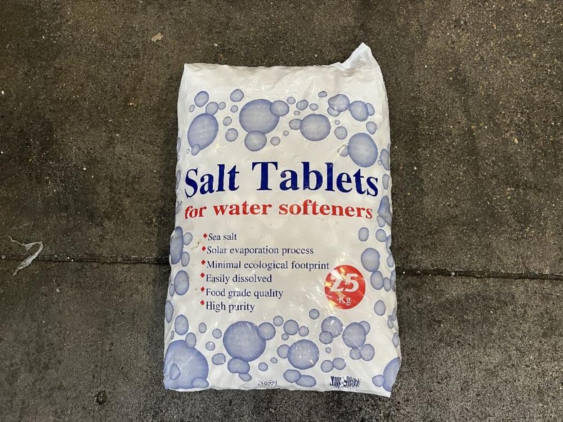 Pallet of salt tablets 25kg bags - Image 3 of 3