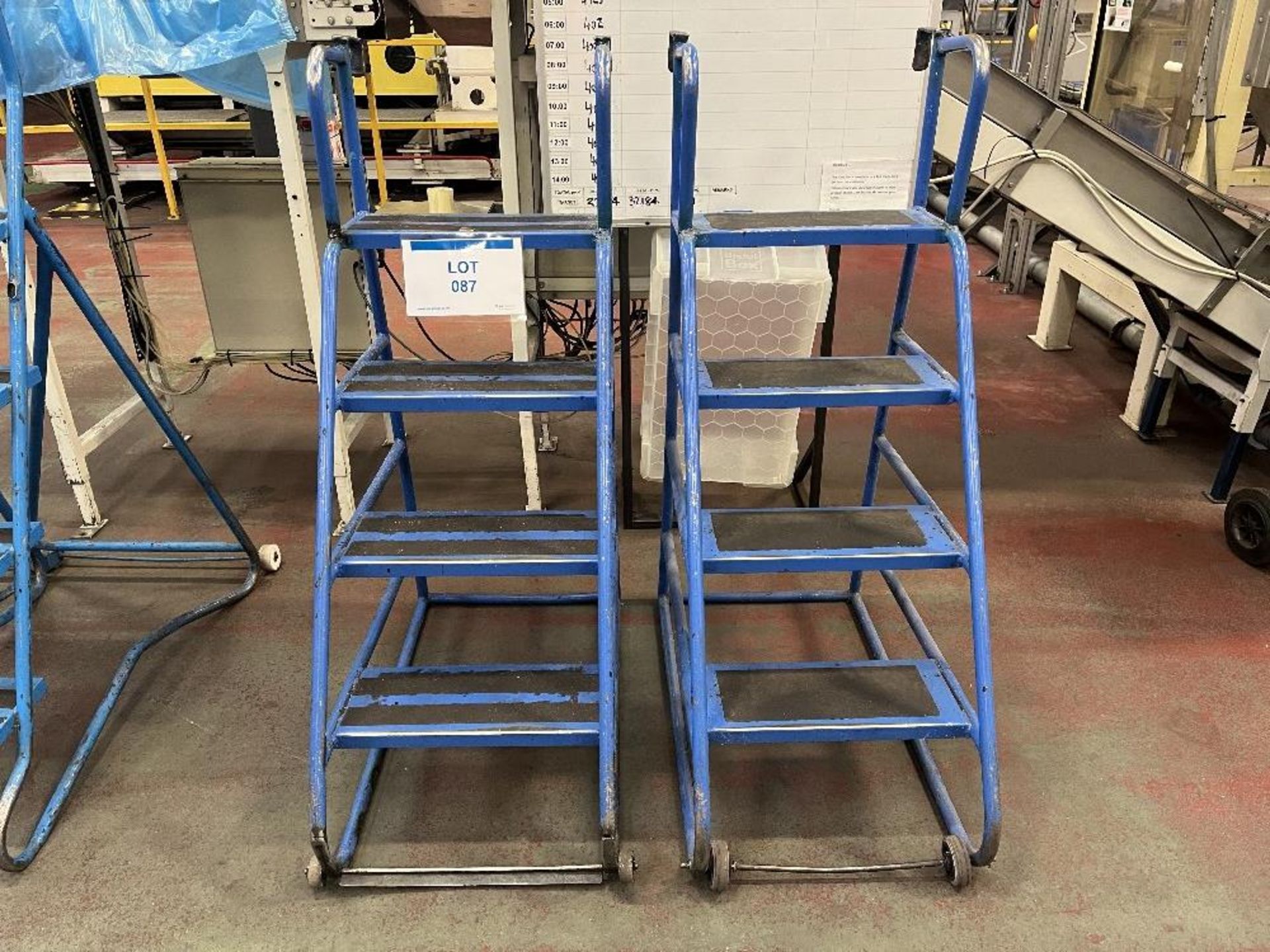 (2) Sets of airport ladders