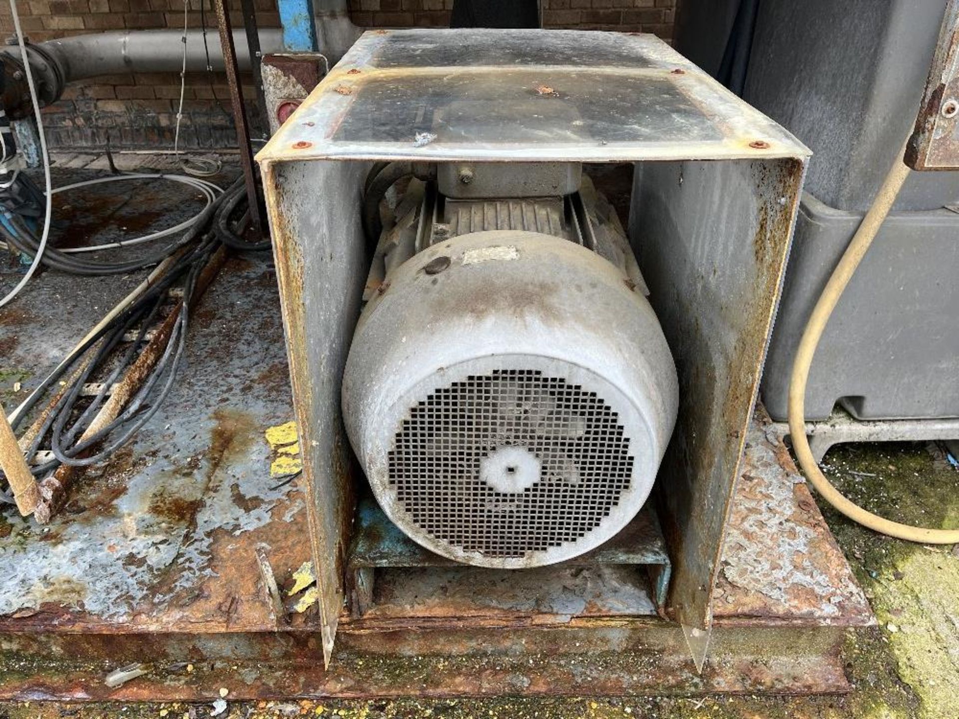 Marley cooling tower with inverter panel and associated pipework and pumps - Image 6 of 10