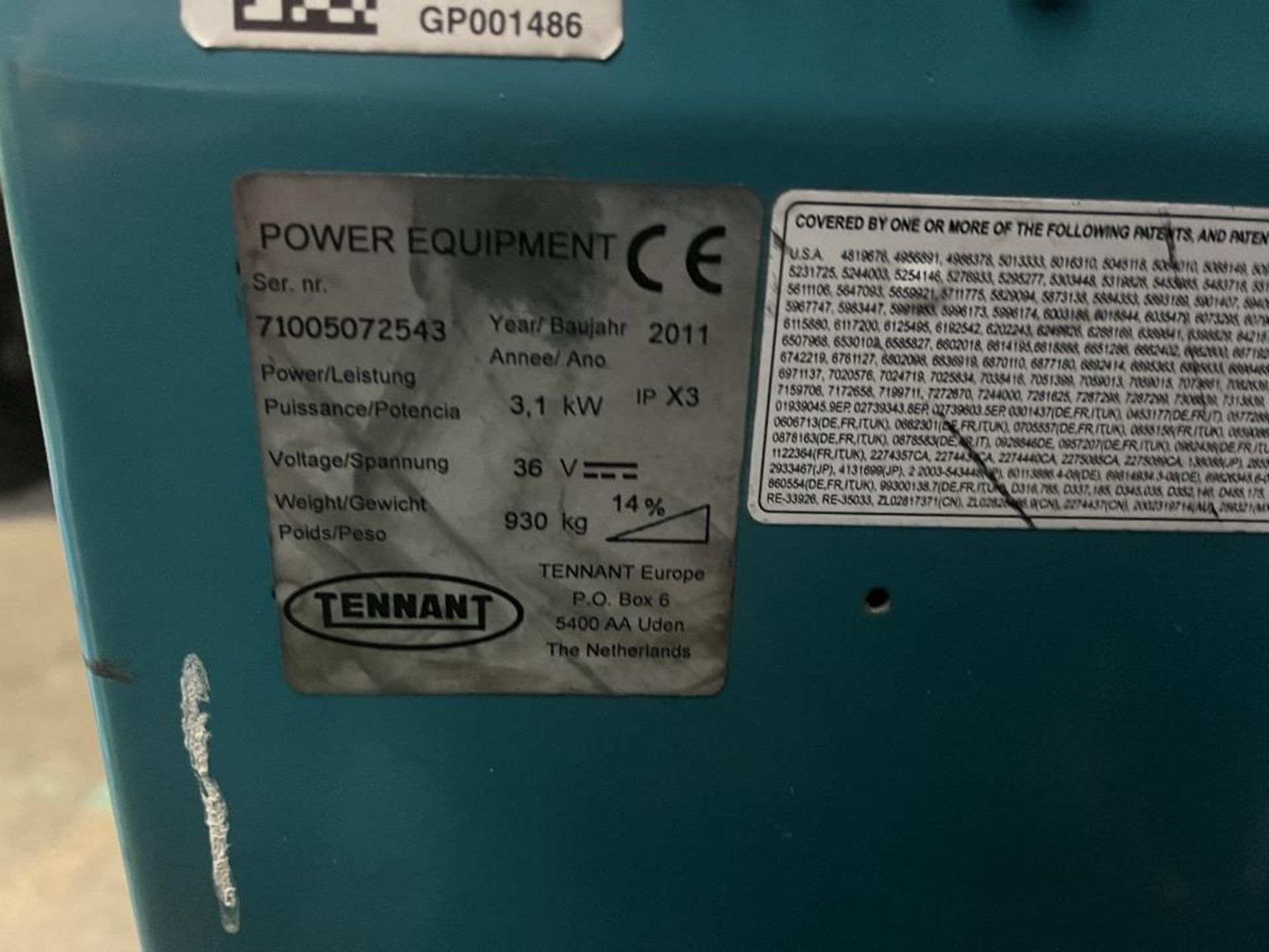 TENNANT power equipment Electric ride-on floor cleaner - Bild 6 aus 6