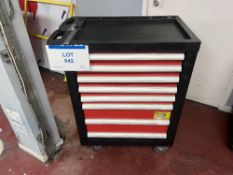 steel mobile tool cabinets with contents