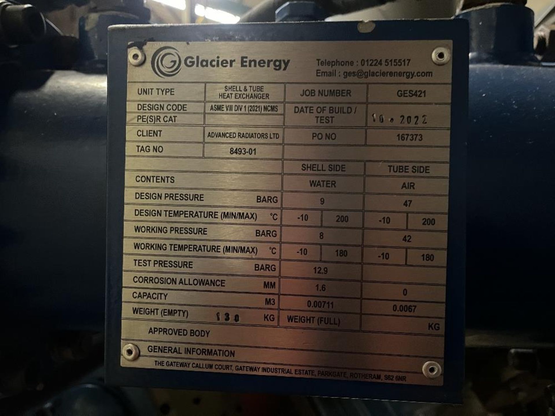 COMFAIR REAVELL twin head air compressor - Image 8 of 8