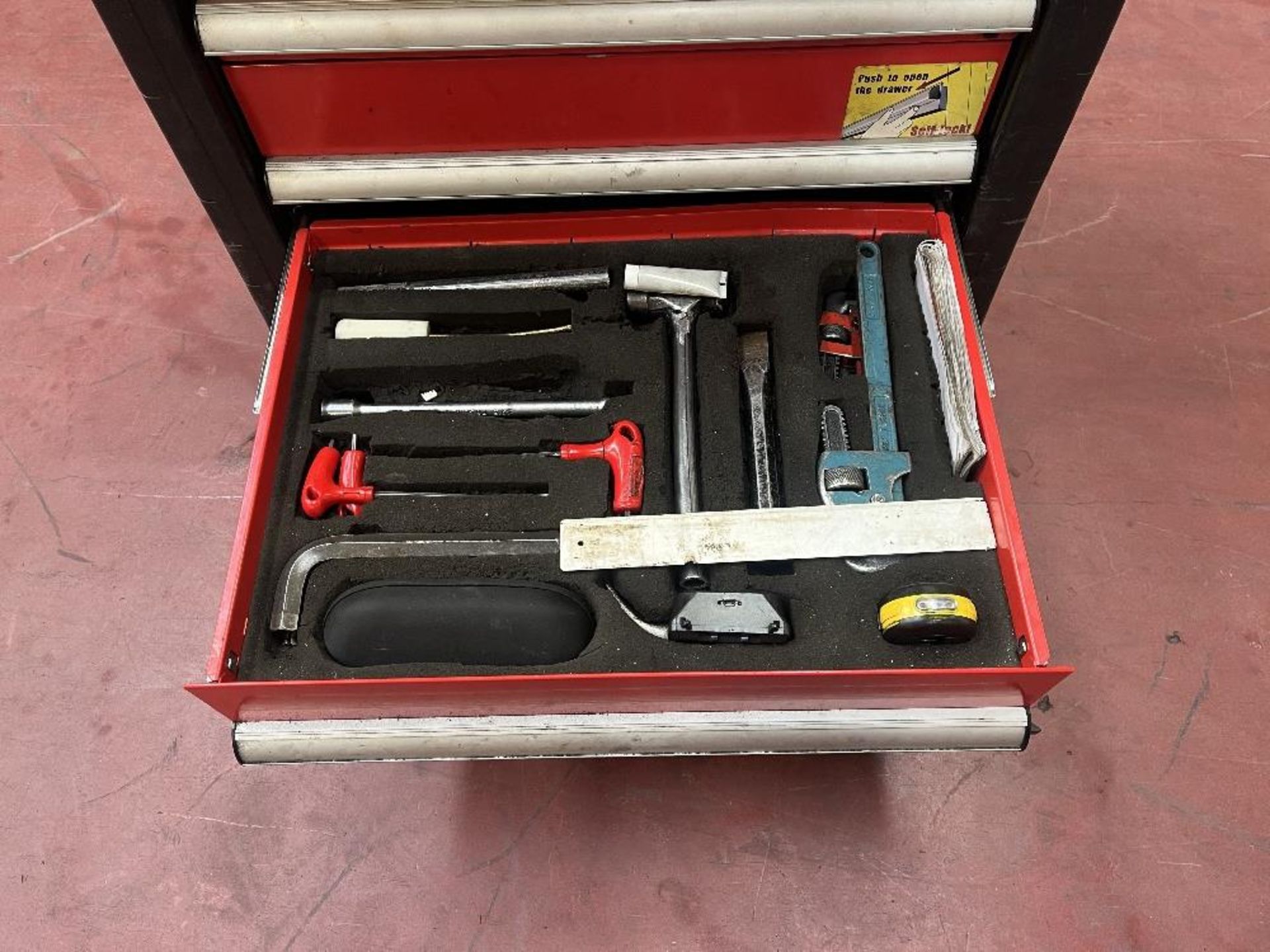 Mobile 8 drawer tool cabinets with contents - Image 12 of 12