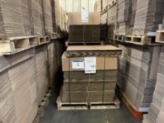 (14) Pallets of cardboard cartons