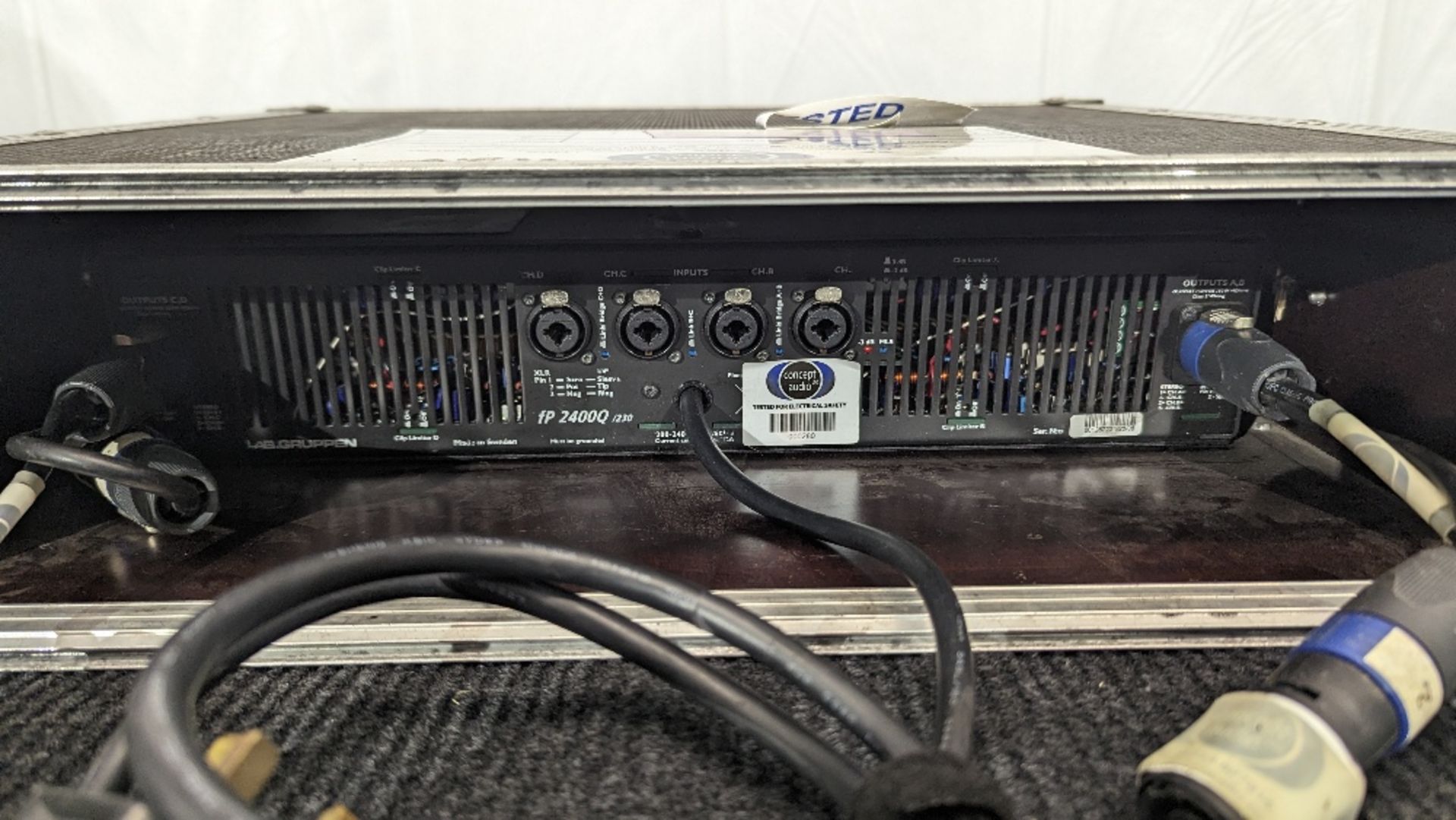 Lab.Gruppen Quattro FP2400Q/230 Power Amplifier - Image 4 of 5