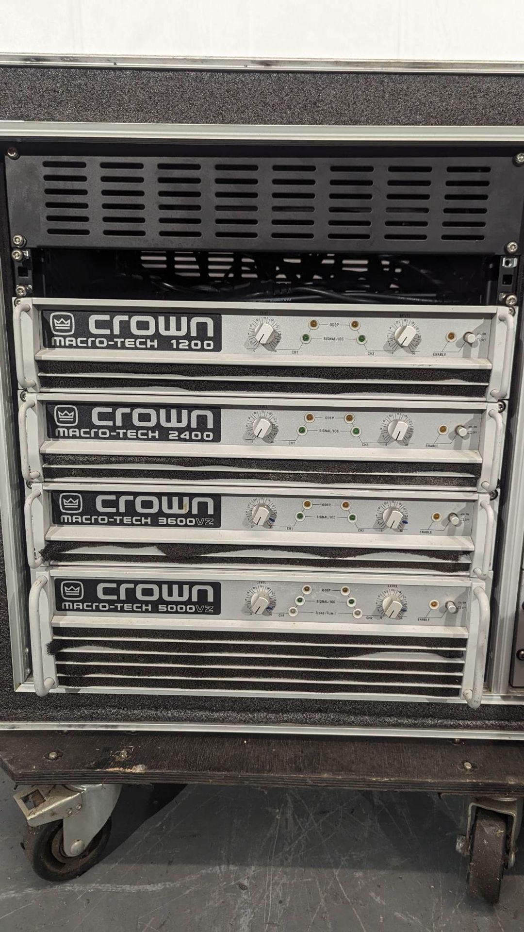 Amplifier Rack - To Include: (8) Crown Macro-Tech Power Amplifiers - Image 3 of 7