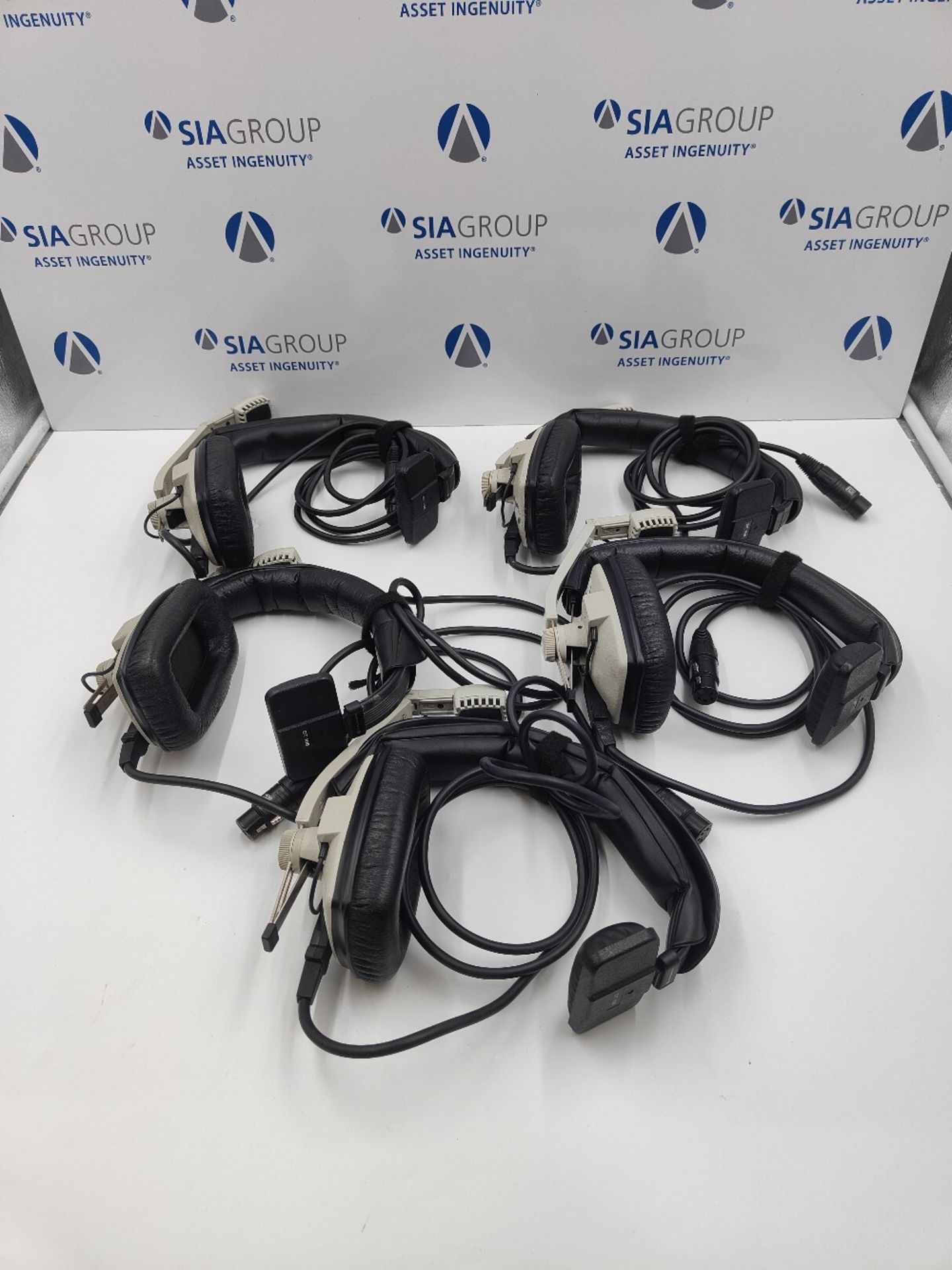 (5) Beyer Dynamic DT108 Comms Headsets