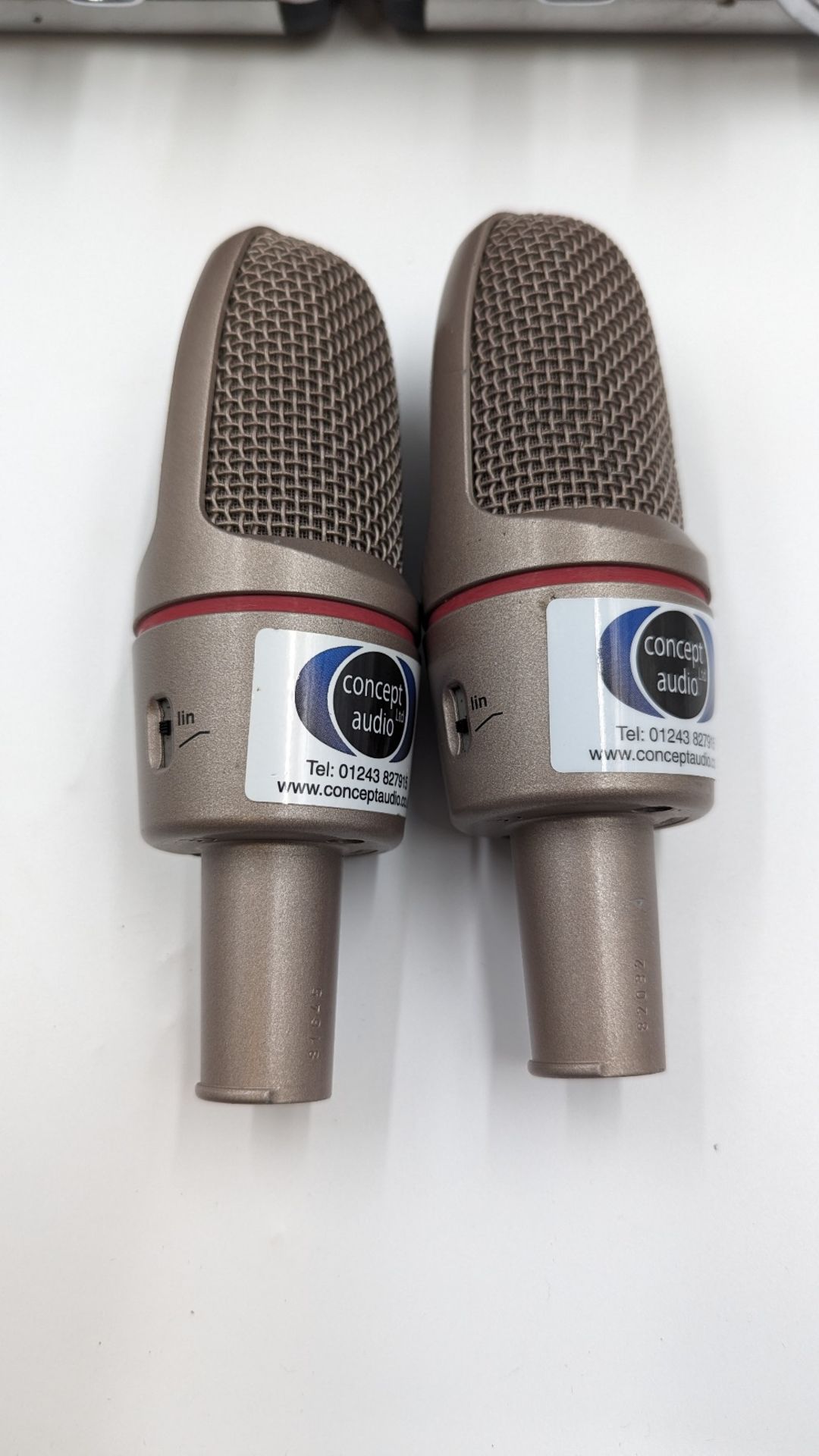 (2) AKG C3000B Condenser Microphones with (2) AKG H-85 Shockmounts - Image 4 of 5