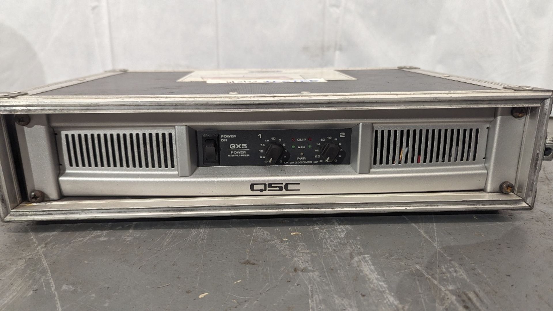 QSC GX5 Power Amplifier - Image 2 of 5