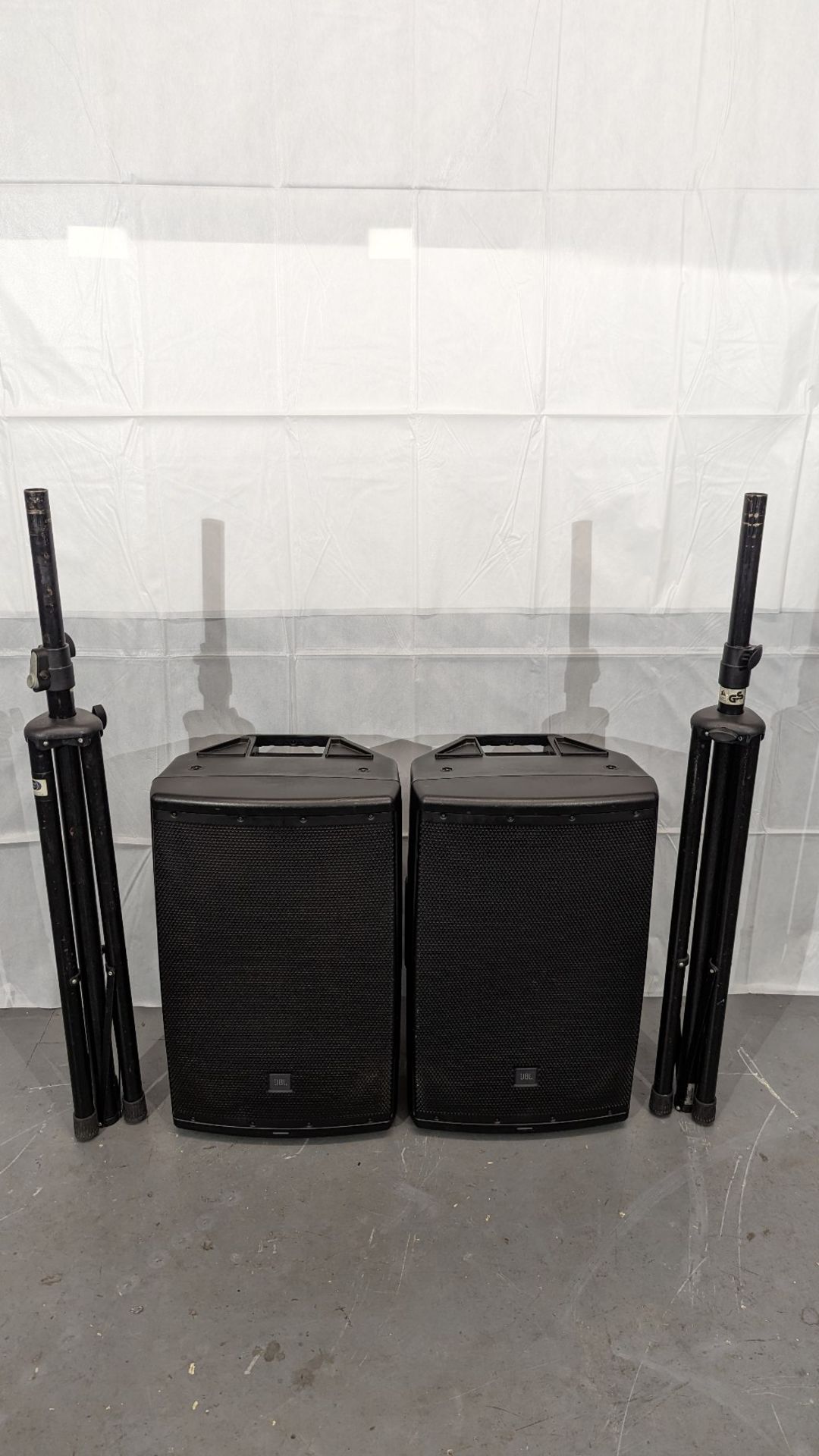 JBL PA Sound System - (2) JBL EON 615 Speakers, (2) JBL EON 618 Subs & Associated Equipment - Image 6 of 10