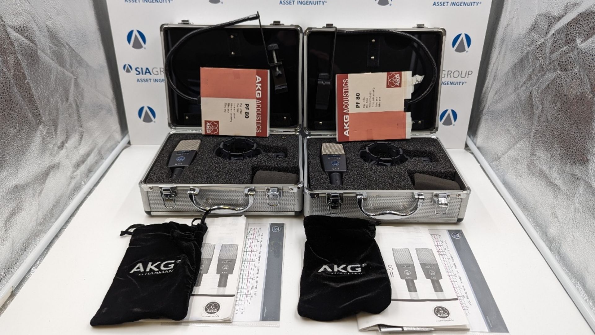 (2) AKG C414 XLS Microphone Kits - Image 2 of 7