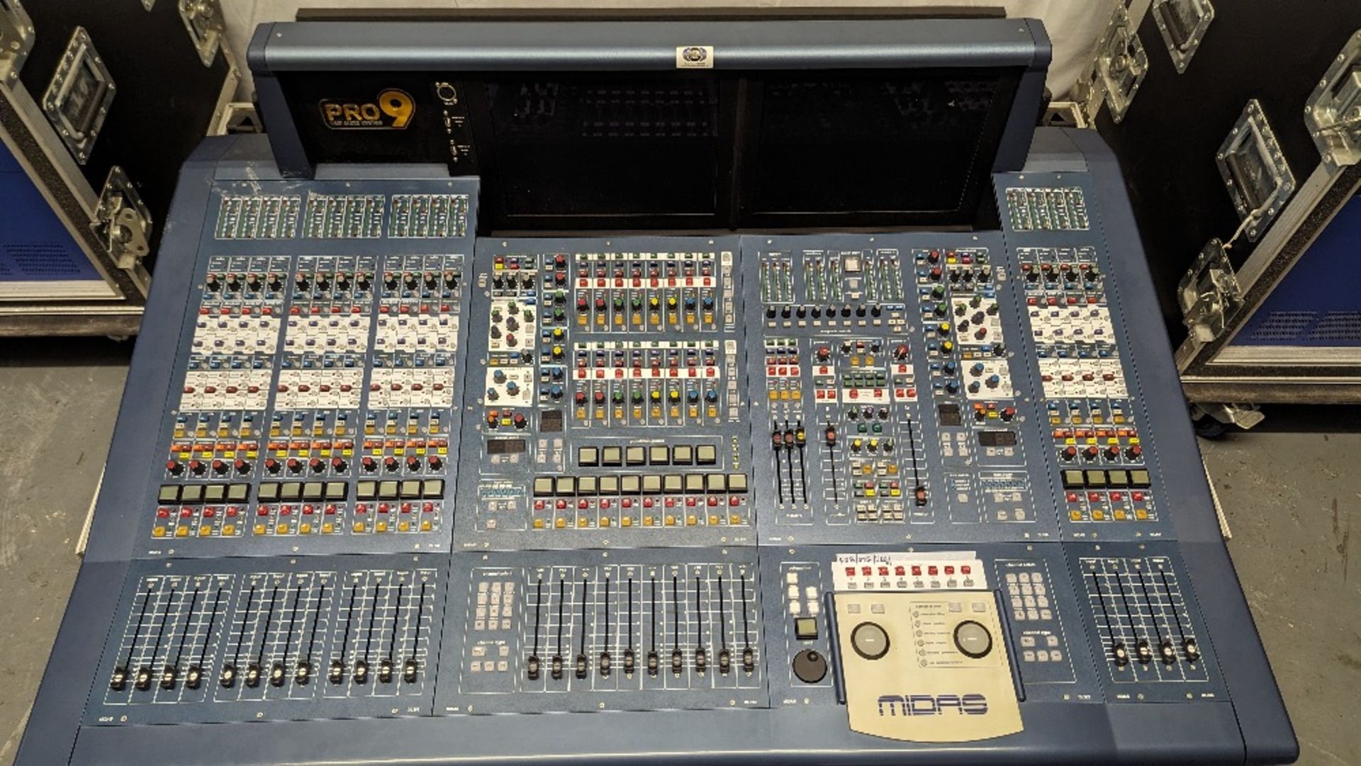 Mixing Desk System - To Include: Midas Pro 9 Live Audio System Mixing Desk & Associated Equipment - Image 3 of 22