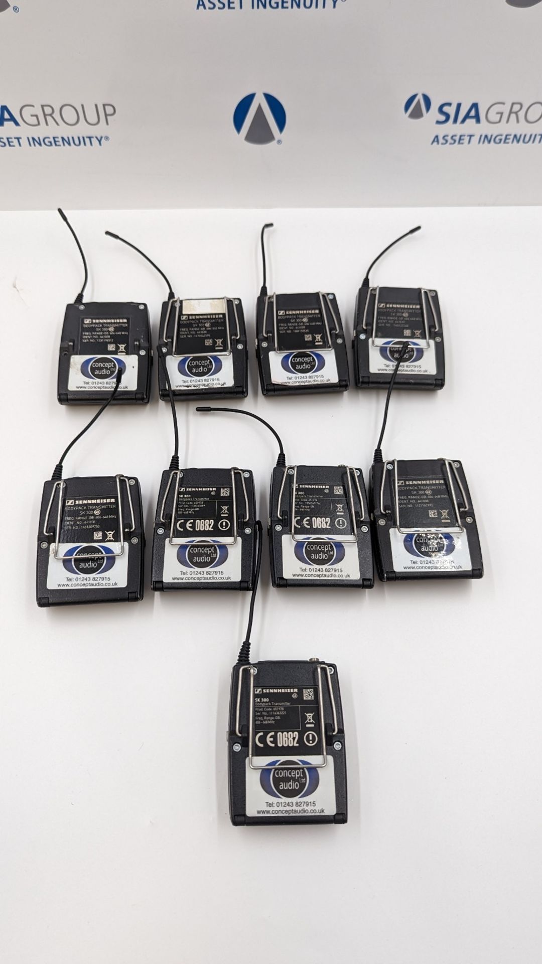 (9) Sennheiser EW300 G3 Belt Pack Transmitters - Image 4 of 6