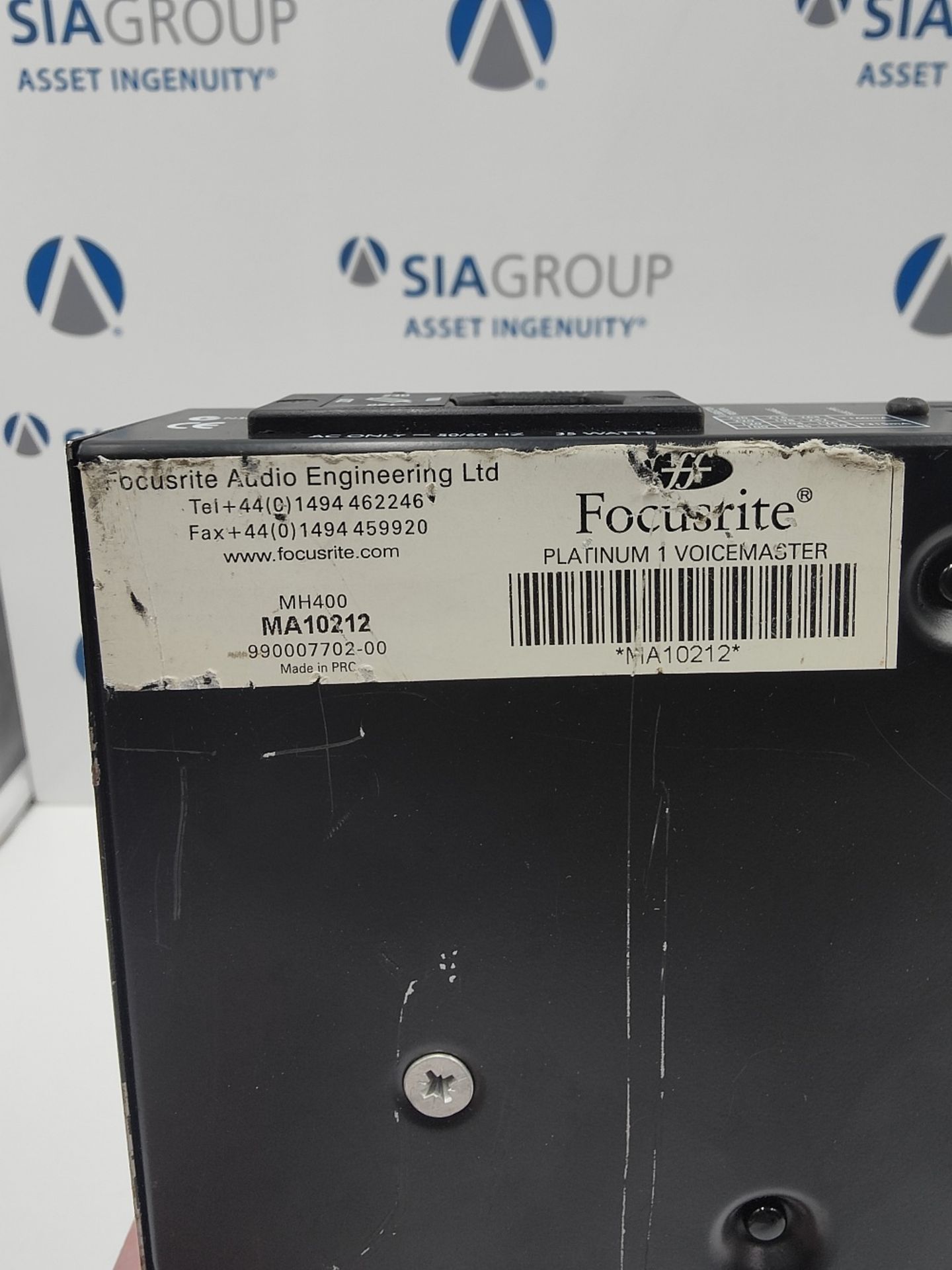 Focusrite MH400 Platinum 1 Voicemaster - Image 4 of 4