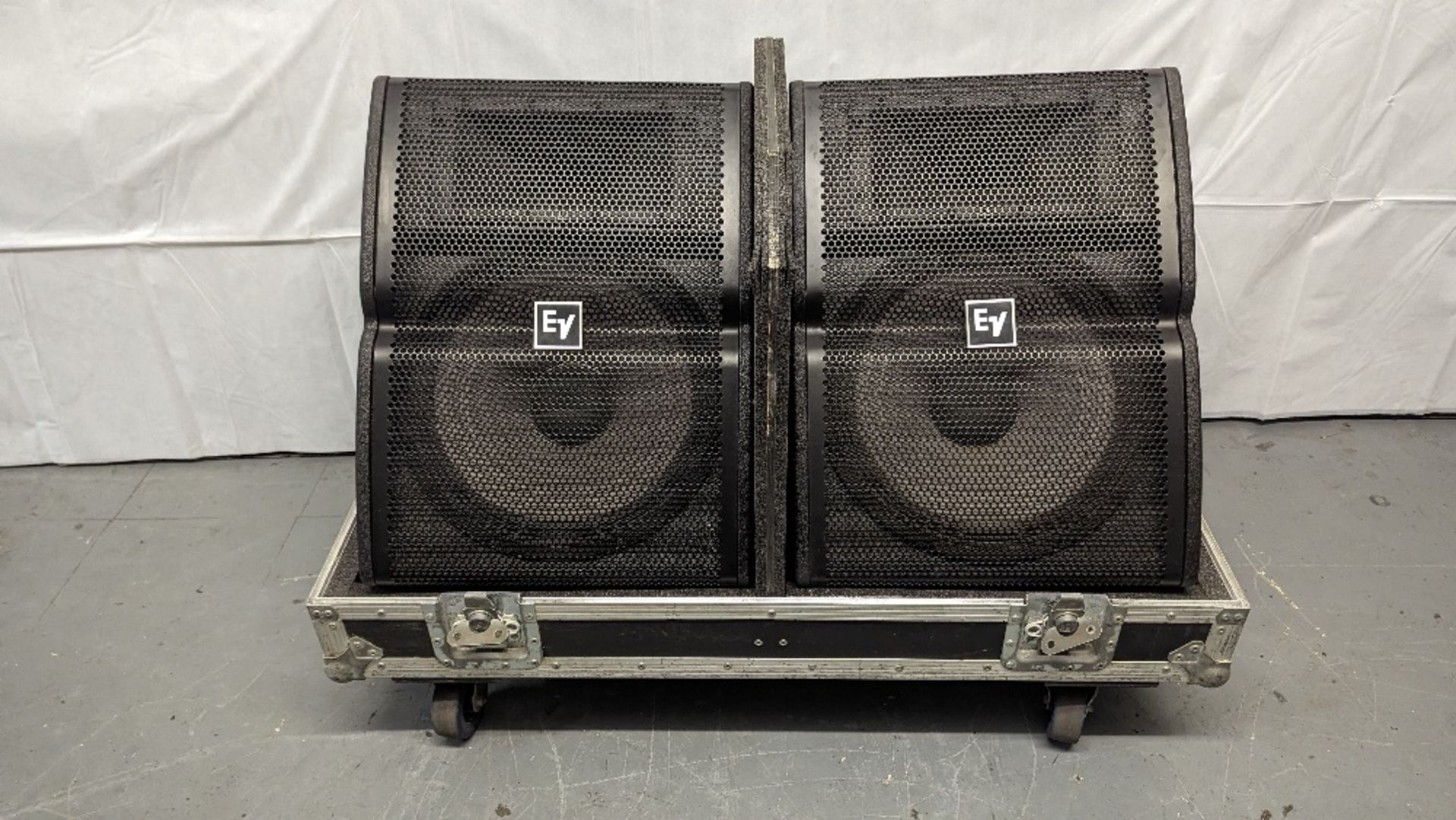 (2) Electro-Voice TX1152FM Floor Monitor Speakers