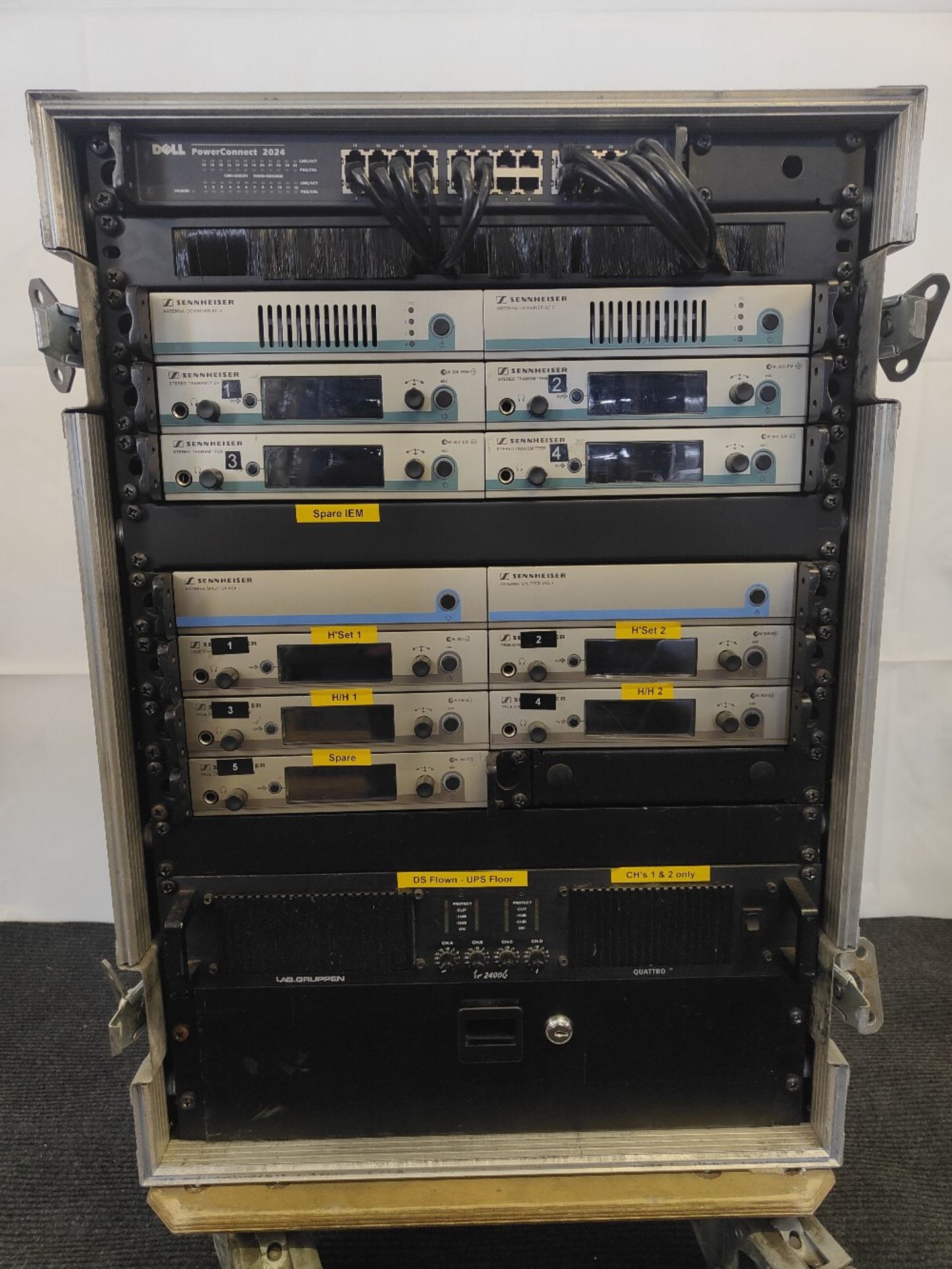 Sennheiser EW300 G3 Tour Rack - To Include: (5) Receivers, (4) Stereo Transmitters, Antennas etc. - Image 2 of 10