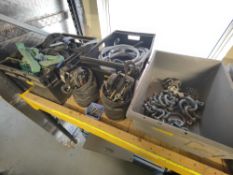 Lifting Equipment - To Include: (2) Ace 0.5 Ton Chain Blocks, Lifting Straps & Cables, Ropes