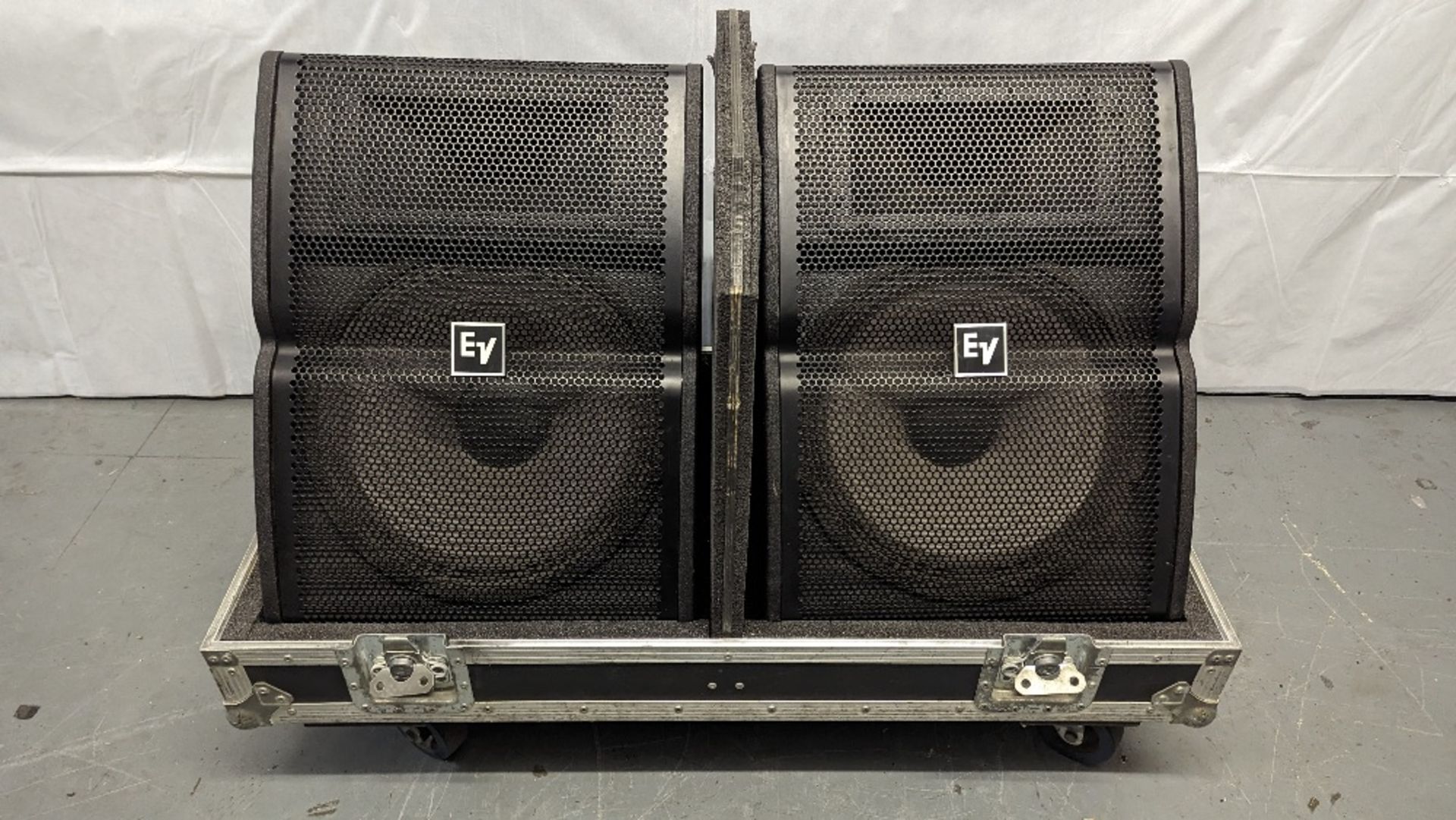 (2) Electro-Voice TX1152FM Floor Monitor Speakers