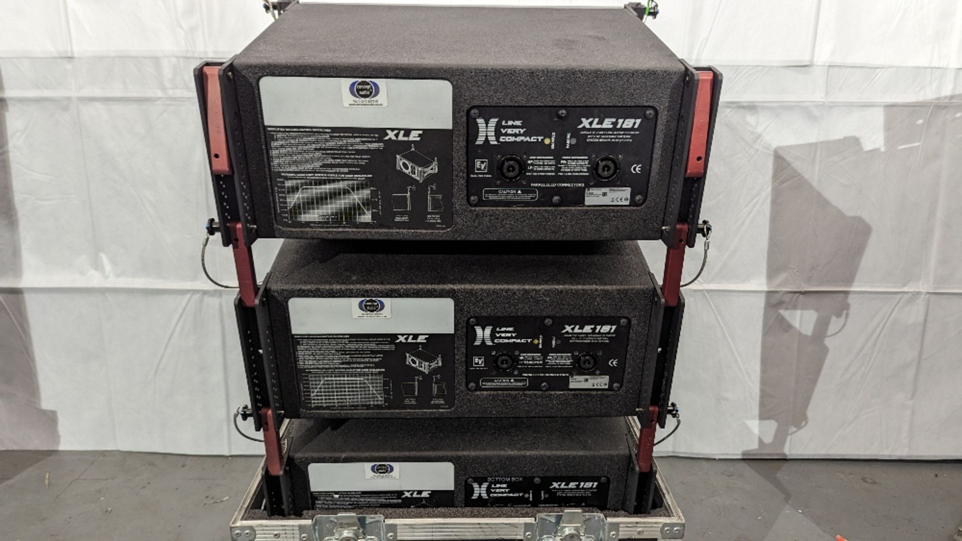 Electro-Voice PA Sound System - (12) XLE181 Speakers, (4) XCS312 Subs & Associated Equipment - Image 9 of 19
