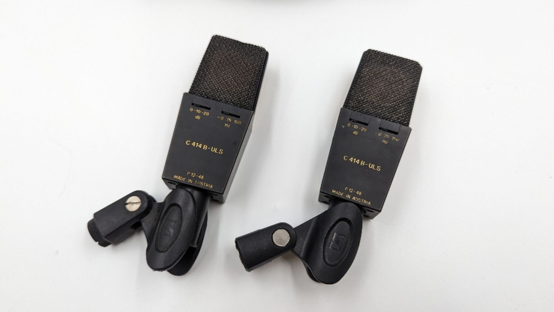 (2) AKG C414 B-ULS TLii Microphones - Image 4 of 5