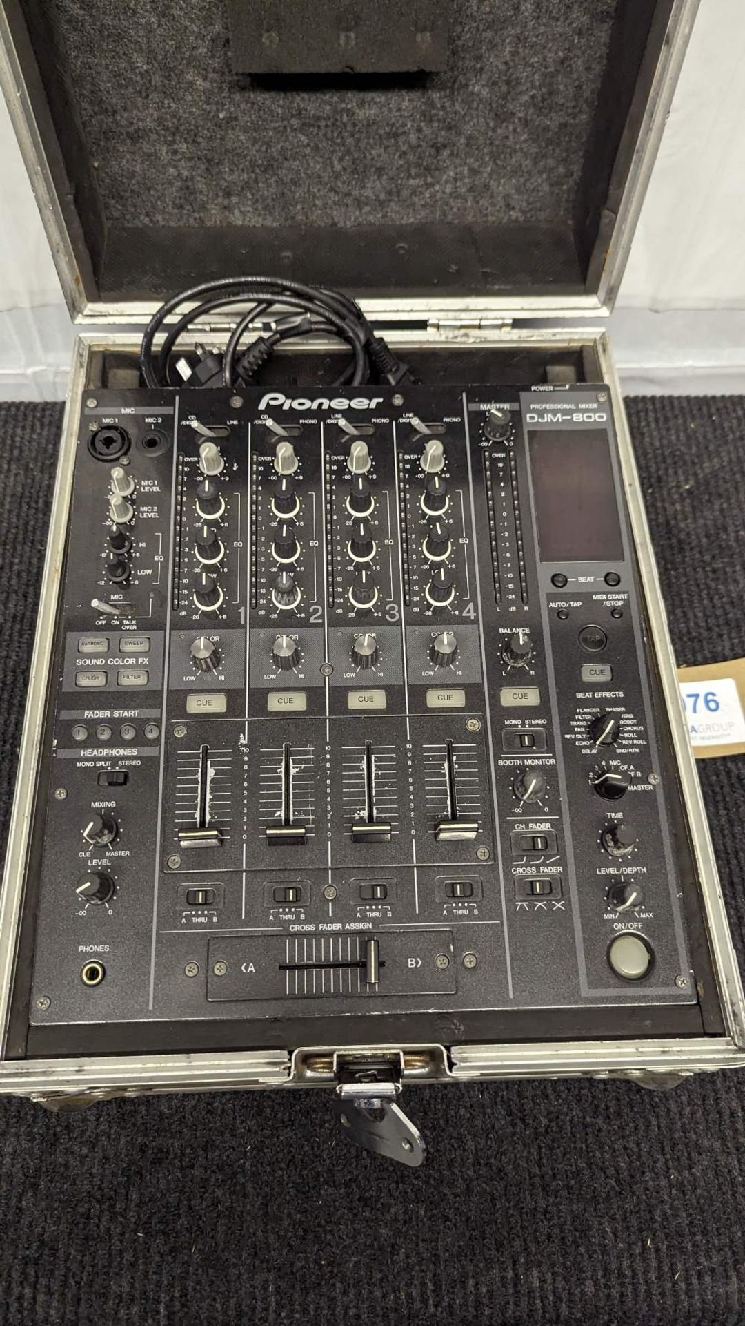 Pioneer DJM800 Mixer - Image 2 of 6