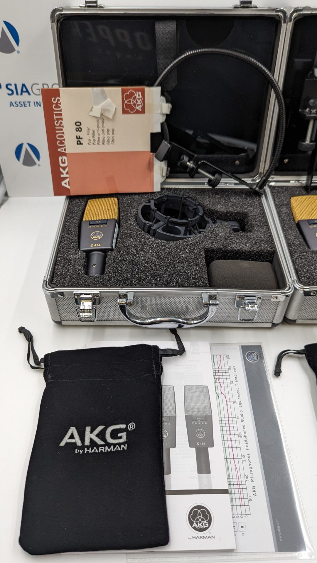 (2) AKG C414 XL-II Microphone Kits - Image 2 of 6