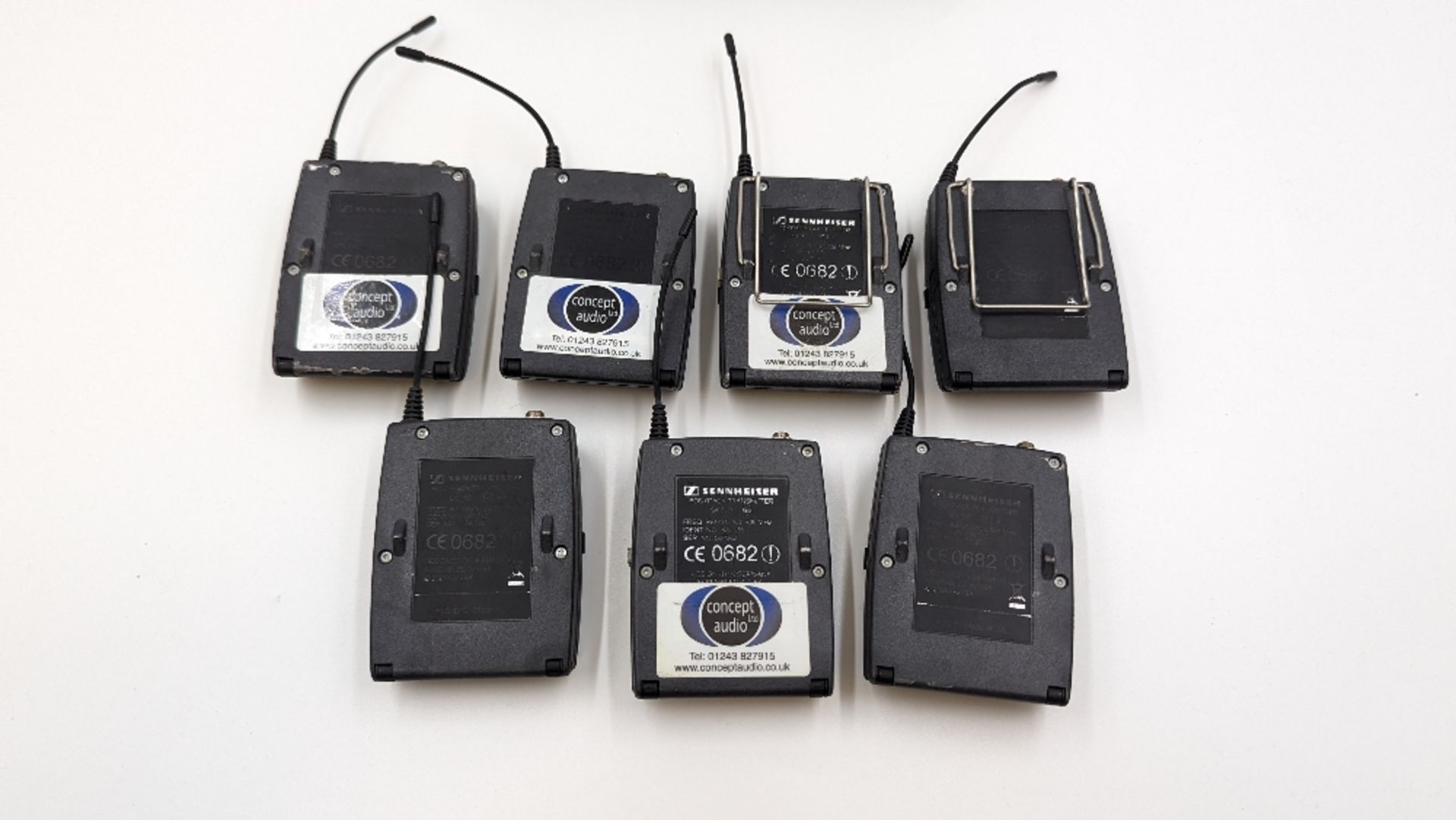 (7) Sennheiser EW300 G2 Belt Pack Transmitters with True Diversity Receiver - Image 3 of 5