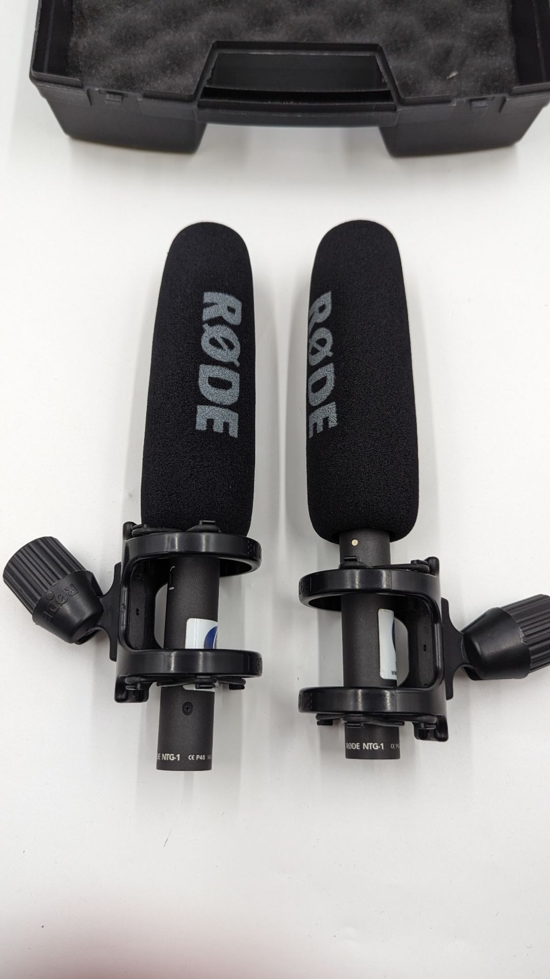 (2) Rode NTG-1 Shotgun Microphones with (2) Rode SM-4 Shockmounts - Image 2 of 3