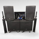 JBL PA Sound System - (2) JBL EON 615 Speakers, (2) JBL EON 618 Subs & Associated Equipment