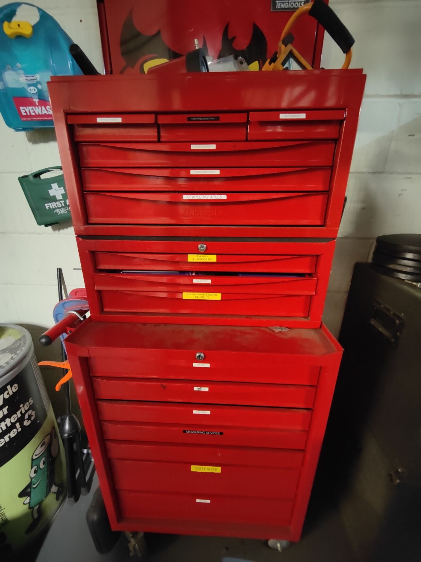 Teng Tools Mobile Tool Chest with Tooling