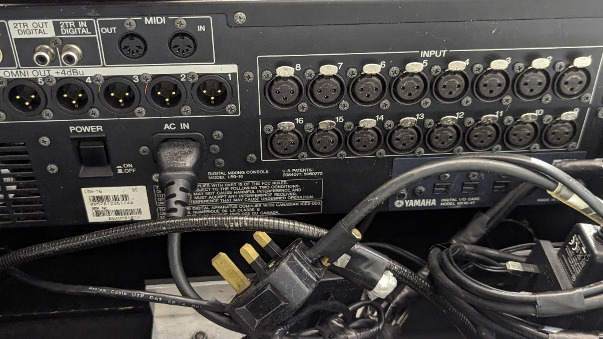 Yamaha LS9-16 Digital Mixing Desk Console - Image 5 of 7