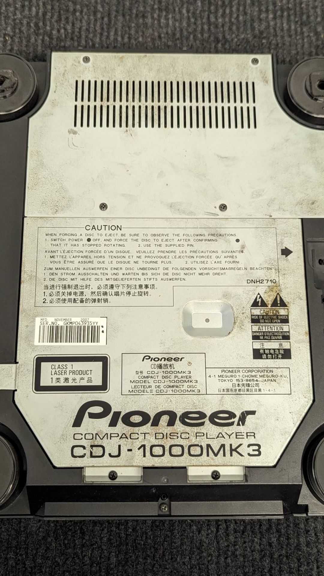 Pioneer CDJ1000 MK3 Digital DJ Deck - Bild 4 aus 5
