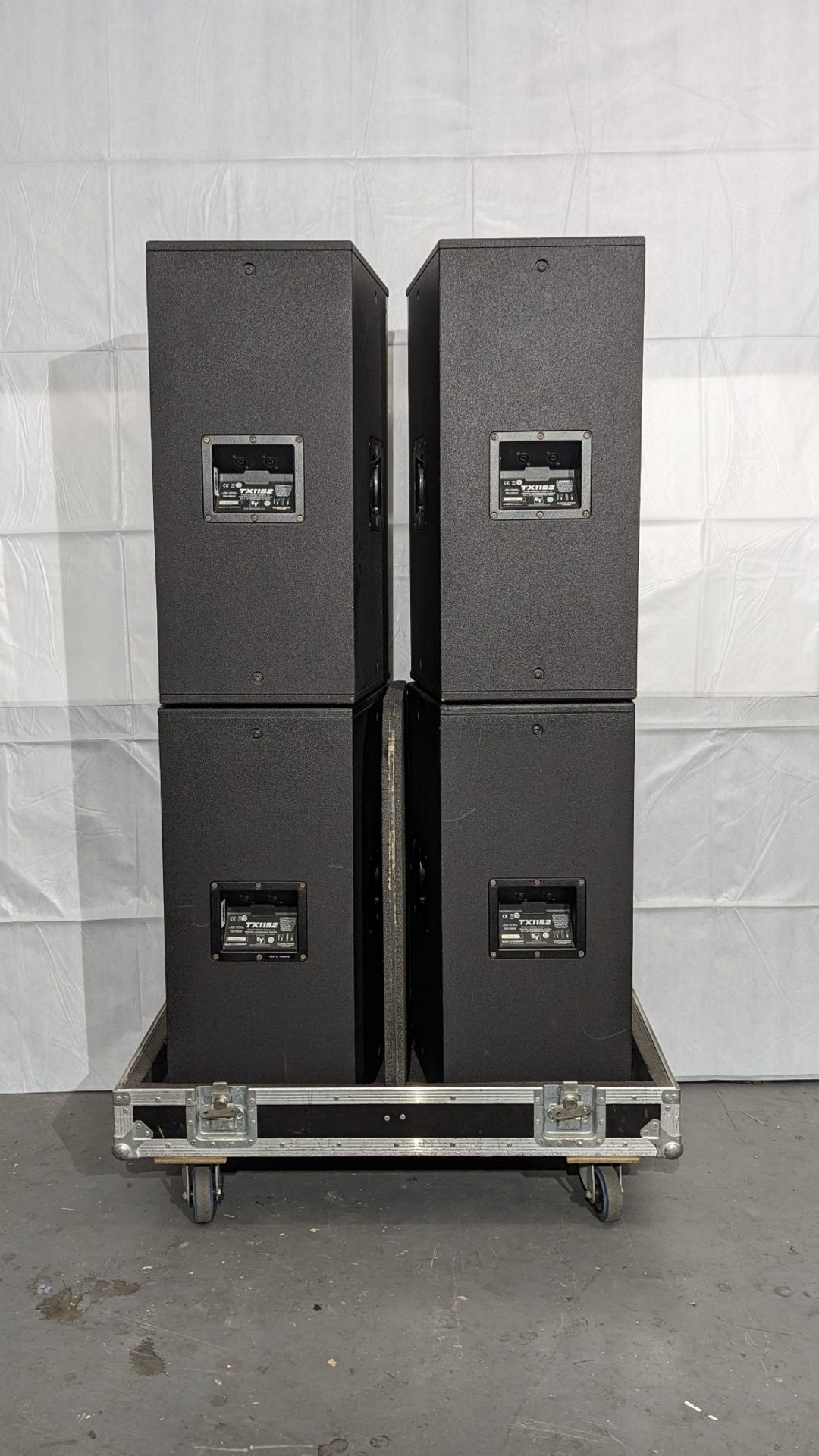 Electro-Voice PA Sound System - (4) TX1152 Speakers, (2) TX1181 Subs & Associated Equipment - Image 4 of 14
