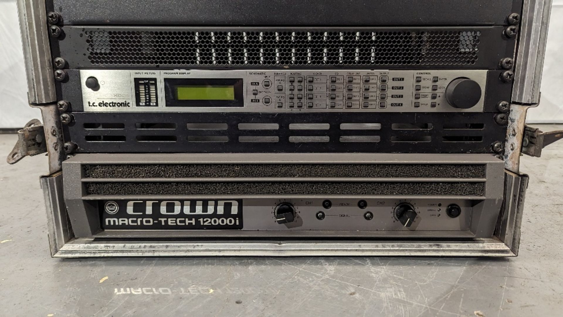 TC Electronic XO24 Speaker Managament Controller & Crown Macro-Tech 12000i Power Amplifier - Image 2 of 7