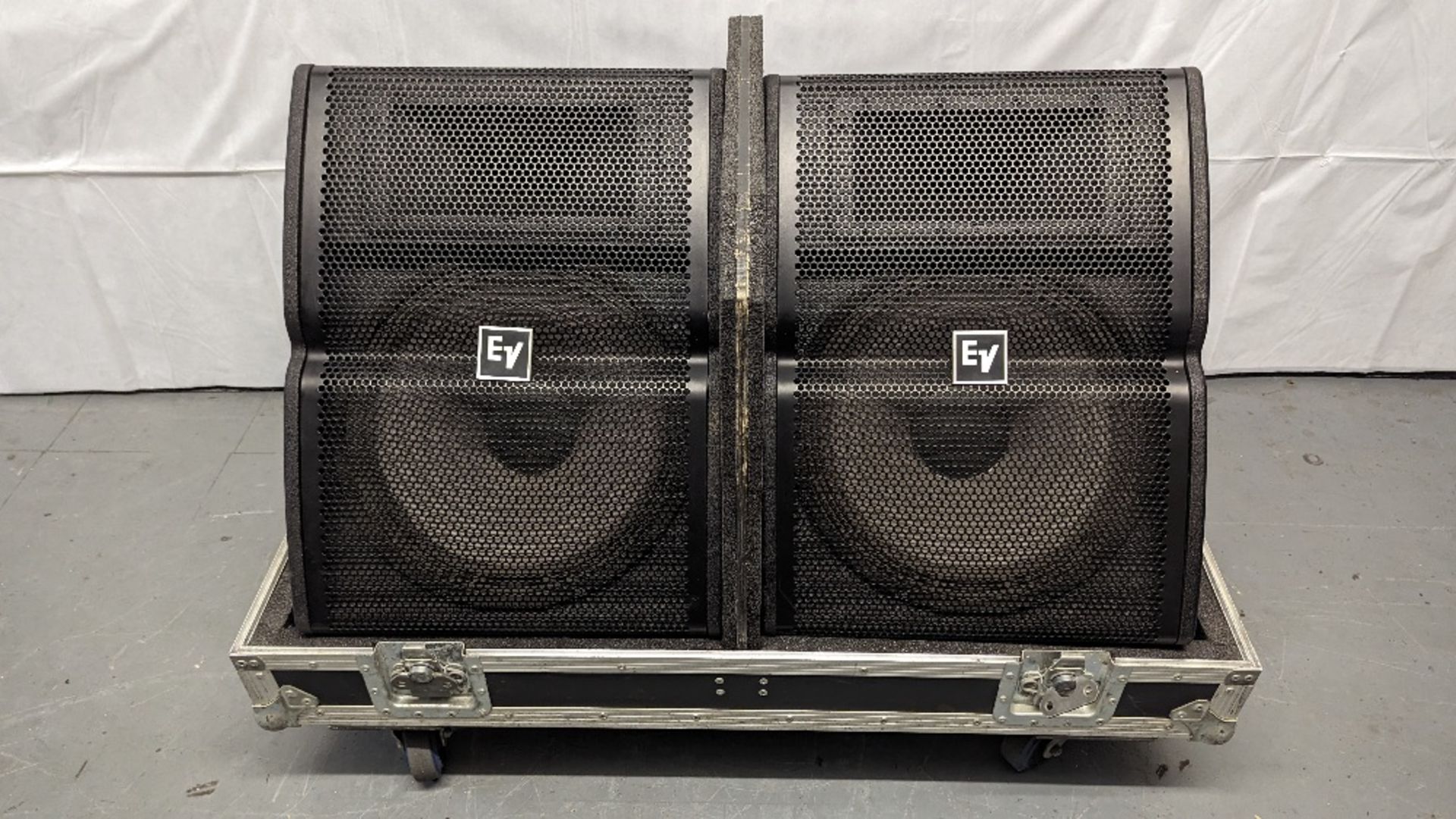 (2) Electro-Voice TX1152FM Floor Monitor Speakers