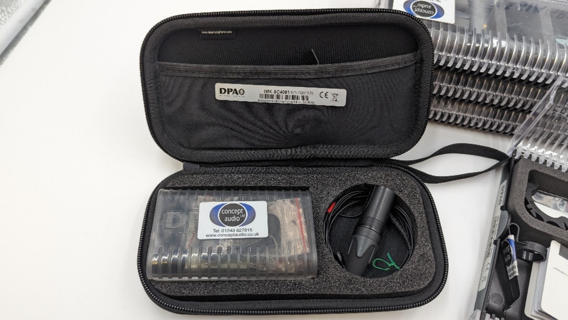 (5) DPA 4061 Omnidirectional Headset Microphones with Accessories - Image 2 of 4