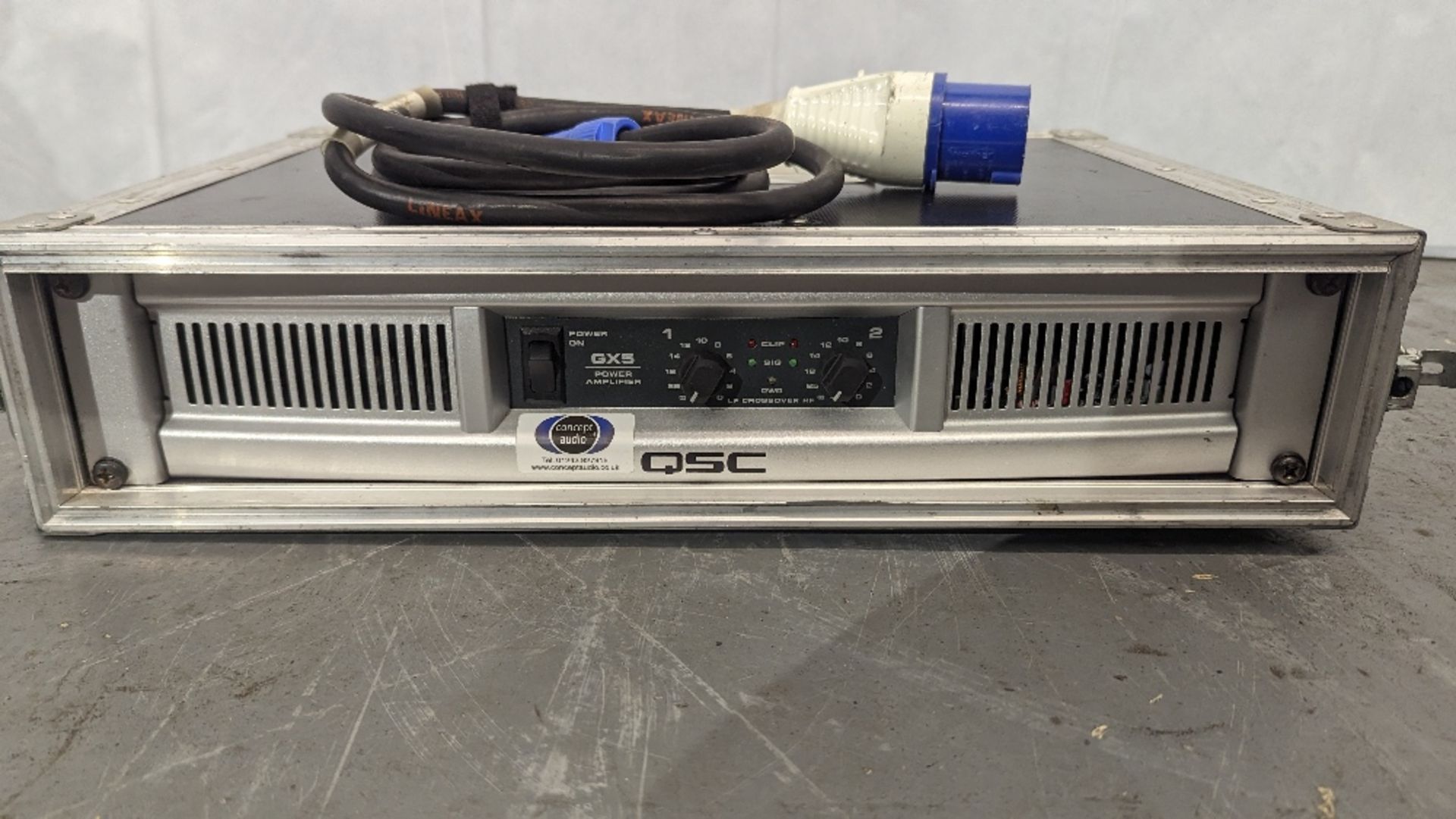 QSC GX5 Power Amplifier - Image 2 of 4