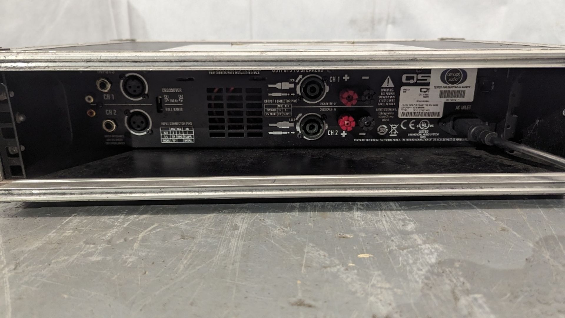 QSC GX5 Power Amplifier - Image 4 of 5