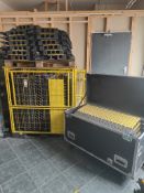Quantity of Cable Protector Ramps with Cage and Flight Case