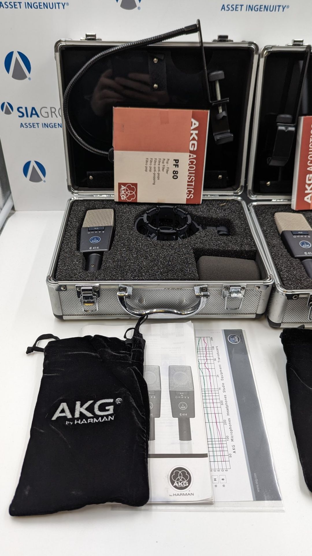(2) AKG C414 XLS Microphone Kits - Image 3 of 7