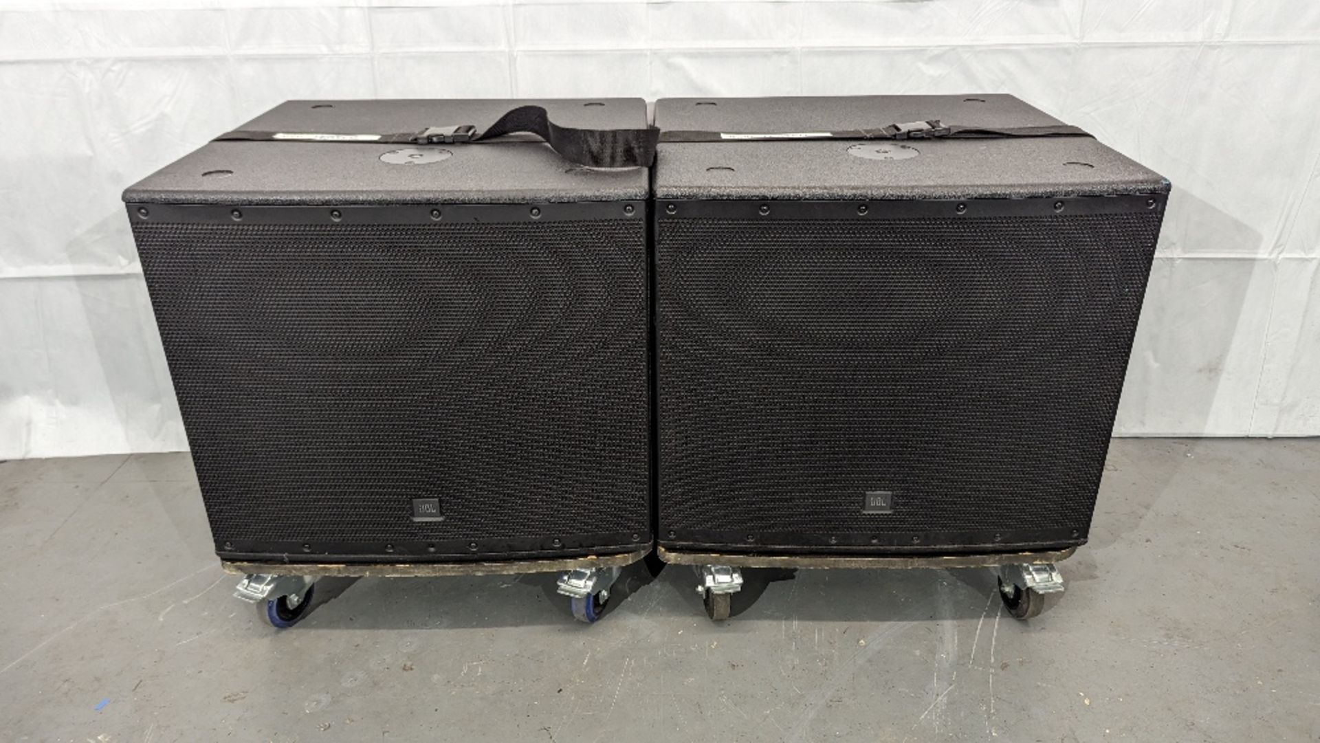 JBL PA Sound System - (2) JBL EON 615 Speakers, (2) JBL EON 618 Subs & Associated Equipment - Image 3 of 10