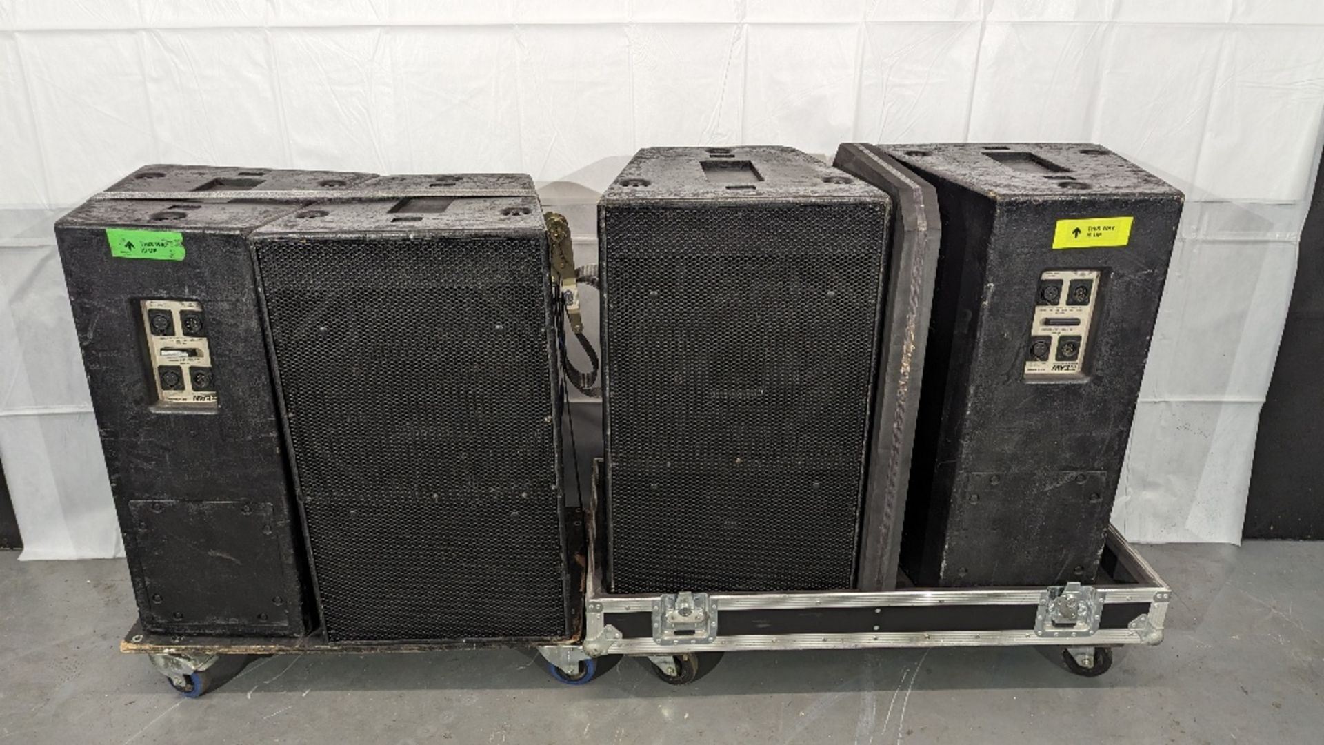 Electro-Voice & EM Acoustics PA Sound System - (4) KF650 Speakers, (4) EM MSE118 Subs & Equipment - Image 6 of 14