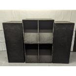 (2) Unbranded Twin Speakers & (2) Unbranded Twin Subwoofers