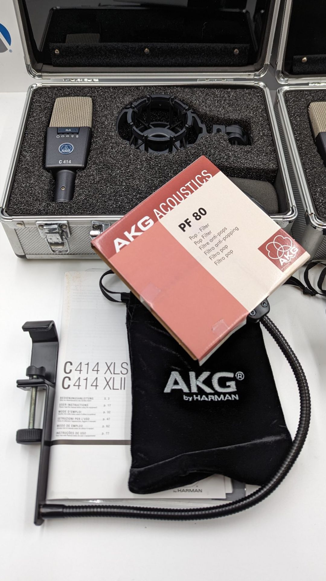 (2) AKG C414 XLS Microphone Kits - Image 5 of 8