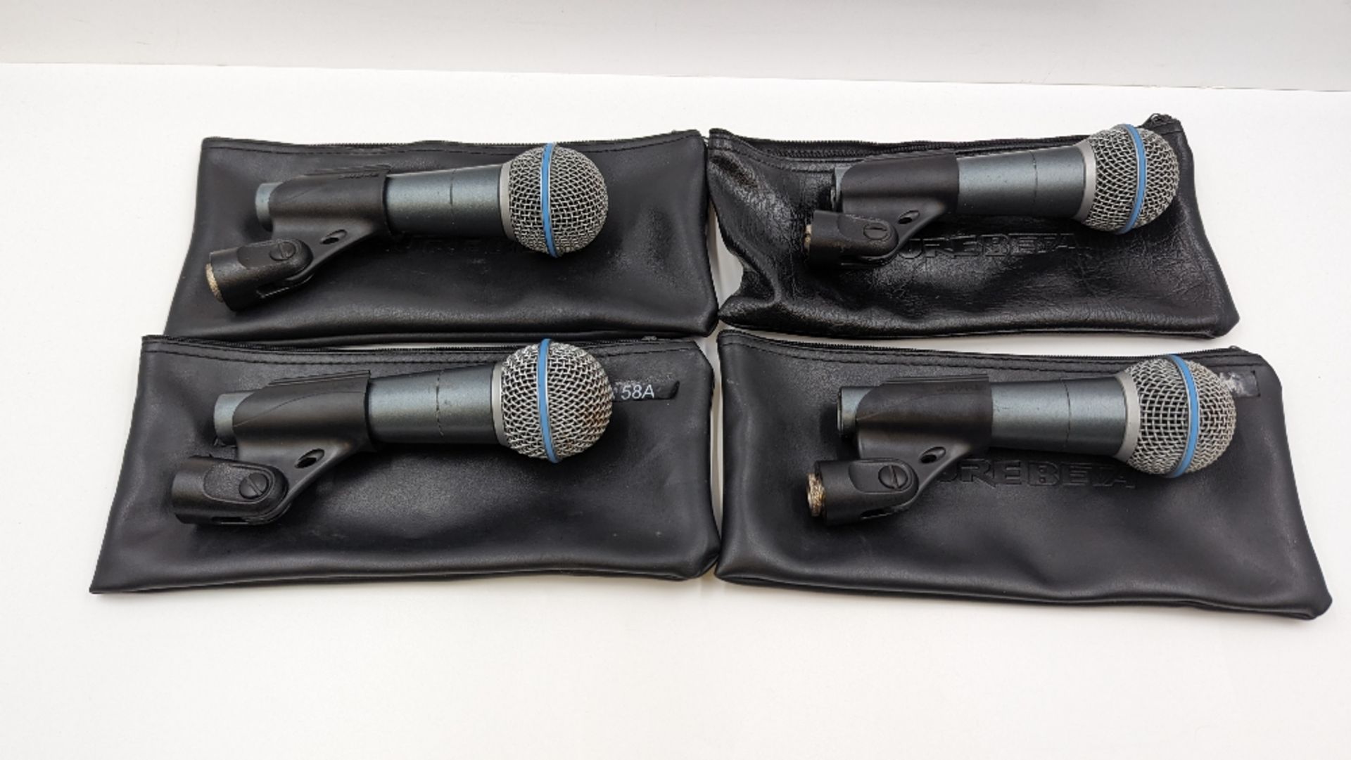 (4) Shure Beta 58A Dynamic Vocal Microphones - Image 3 of 3