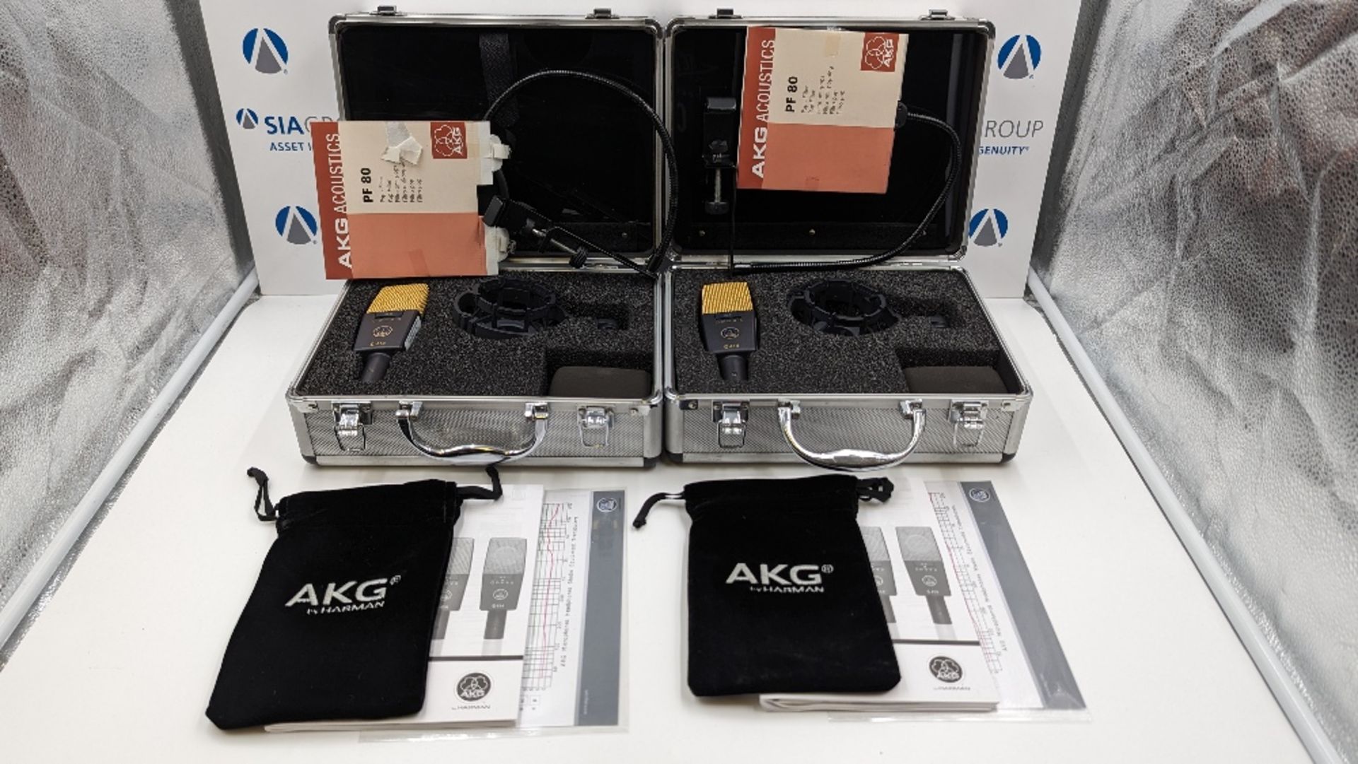 (2) AKG C414 XL-II Microphone Kits